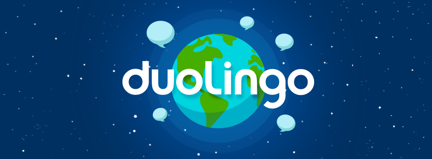Marca do aplicativo Duolingo