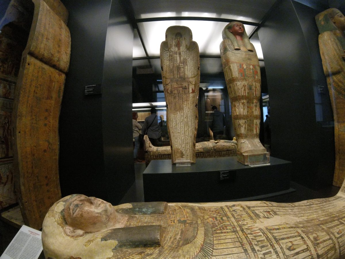 Sarcófagos Egípcios no Museu Vaticano